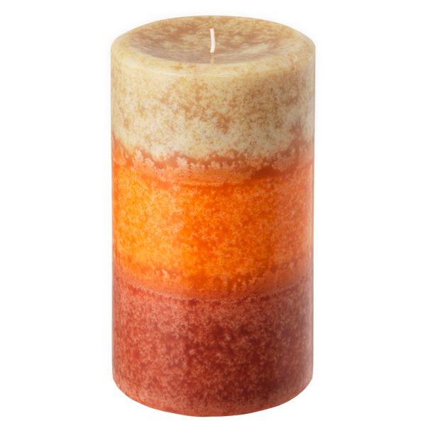 Формовая свеча, ароматическая МОЛЛОС, Осенние листья разноцветный (18 см) - фото 1