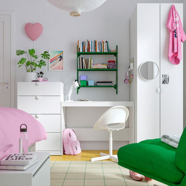 LASTARE ЛАСТАРЕ Стол - белый 100x42x74 см - фото 2