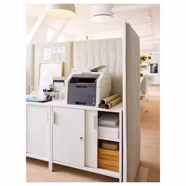 MITTZON МИТТЗОН Шумопоглощающий экран, напольный - Gunnared бежевый 90x157 см - фото 15