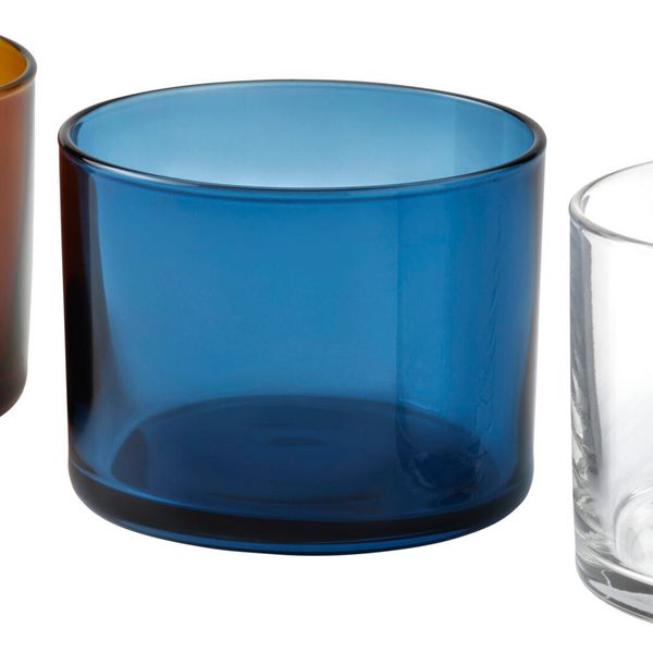 Подсвечник, разные цвета, 6 см IKEA HÖSTAGILLE 106.003.27 - схема-чертеж с размерами