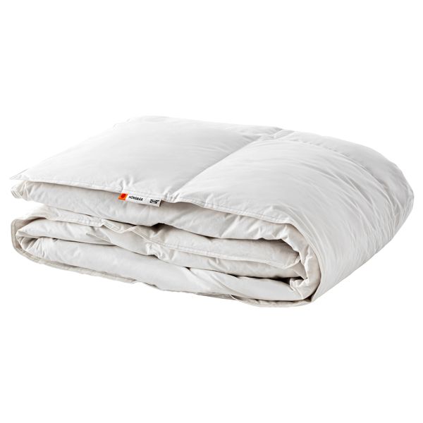 Одеяло теплое ХЭНСБЭР, белый (150x200 см) - схема-чертеж с размерами