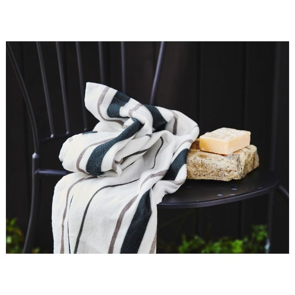 Банное полотенце, белый, синий 70x140 см IKEA ОТТШЁН 804.325.71 - схема-чертеж с размерами