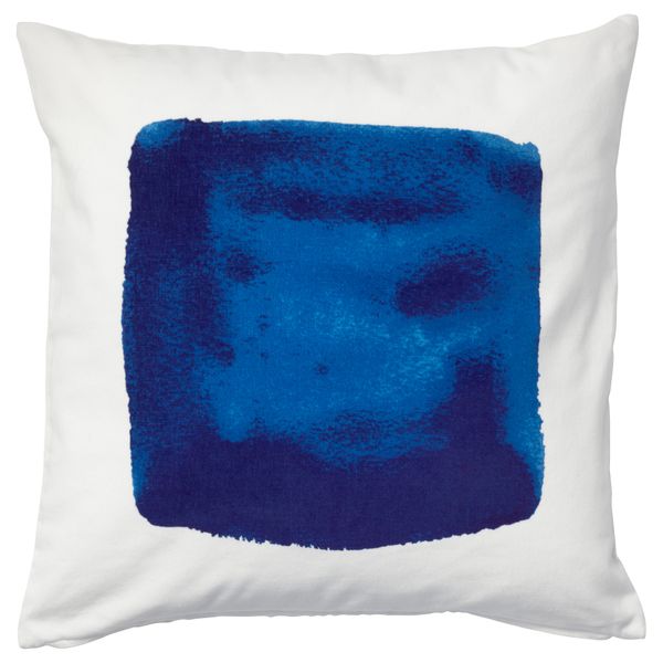 Чехол на подушку СОММАР 2016, синий (50x50 см) - схема-чертеж с размерами