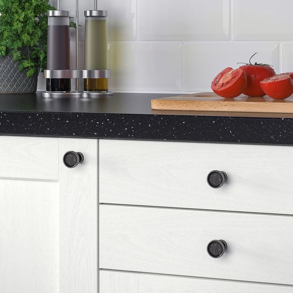 SKRUVSHULT СКРУВСХУЛЬТ Ручка мебельная - антрацит 26 мм - фото 2