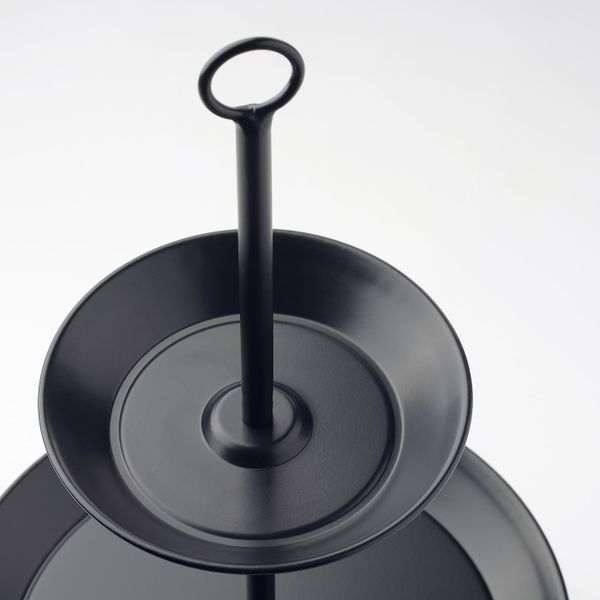 Сервировочная подставка, 3 яруса, черный IKEA ВИНТЕРФЕСТ 404.347.08 - фото 2