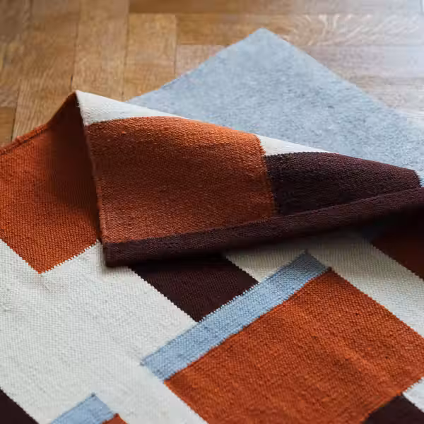 STOCKHOLM 2025 СТОКГОЛЬМ 2025 Ковер, безворсовый - схема-чертеж с размерами