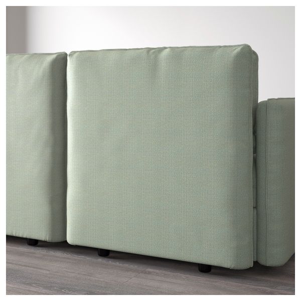 4-местный диван ВАЛЛЕНТУНА, Хилларед зеленый - фото 4