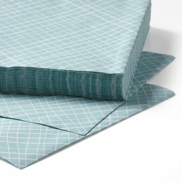 Салфетка бумажная, разные цвета 33x33 см IKEA KEJSERLIG КЕЙСЕРЛИГ 204.597.52 - фото 6