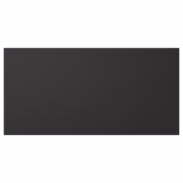 NICKEBO Фронтальная панель ящика - матовая поверхность антрацит 40x20 см - фото 1