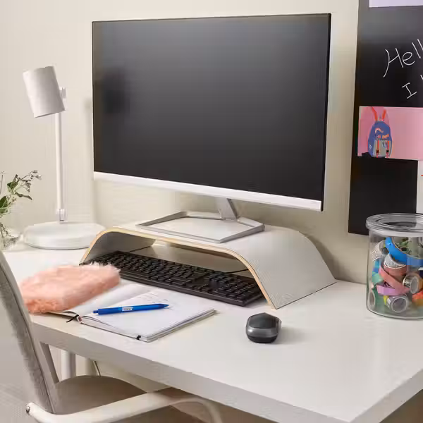 SIGFINN Подставка монитора, не регулируемая - белый - фото 3