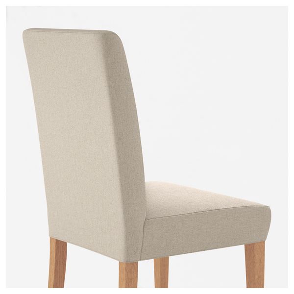 Стул ХЕНРИКСДАЛЬ, дуб, Линнерид неокрашенный - фото 3