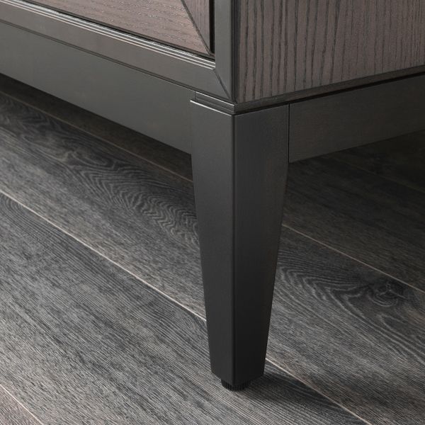 Шкаф-витрина, коричневый 118x203 см IKEA REGISSÖR РЕЖИССЁР 403.623.39 - фото 3