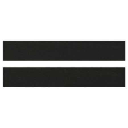 LERHYTTAN Фронтальная панель ящика - черная морилка 60x10 см