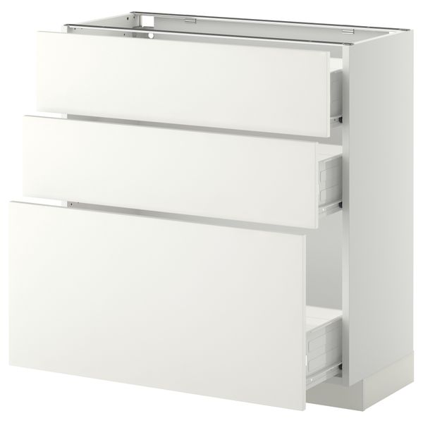 IKEA, вид спереди - схема-чертеж с размерами