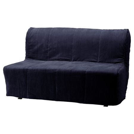 Чехол на 2-местный диван-кровать ЛИКСЕЛЕ, Хенон черный