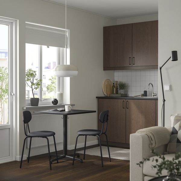 STENSELE Стол - антрацит/антрацит 70x70 см - фото 8