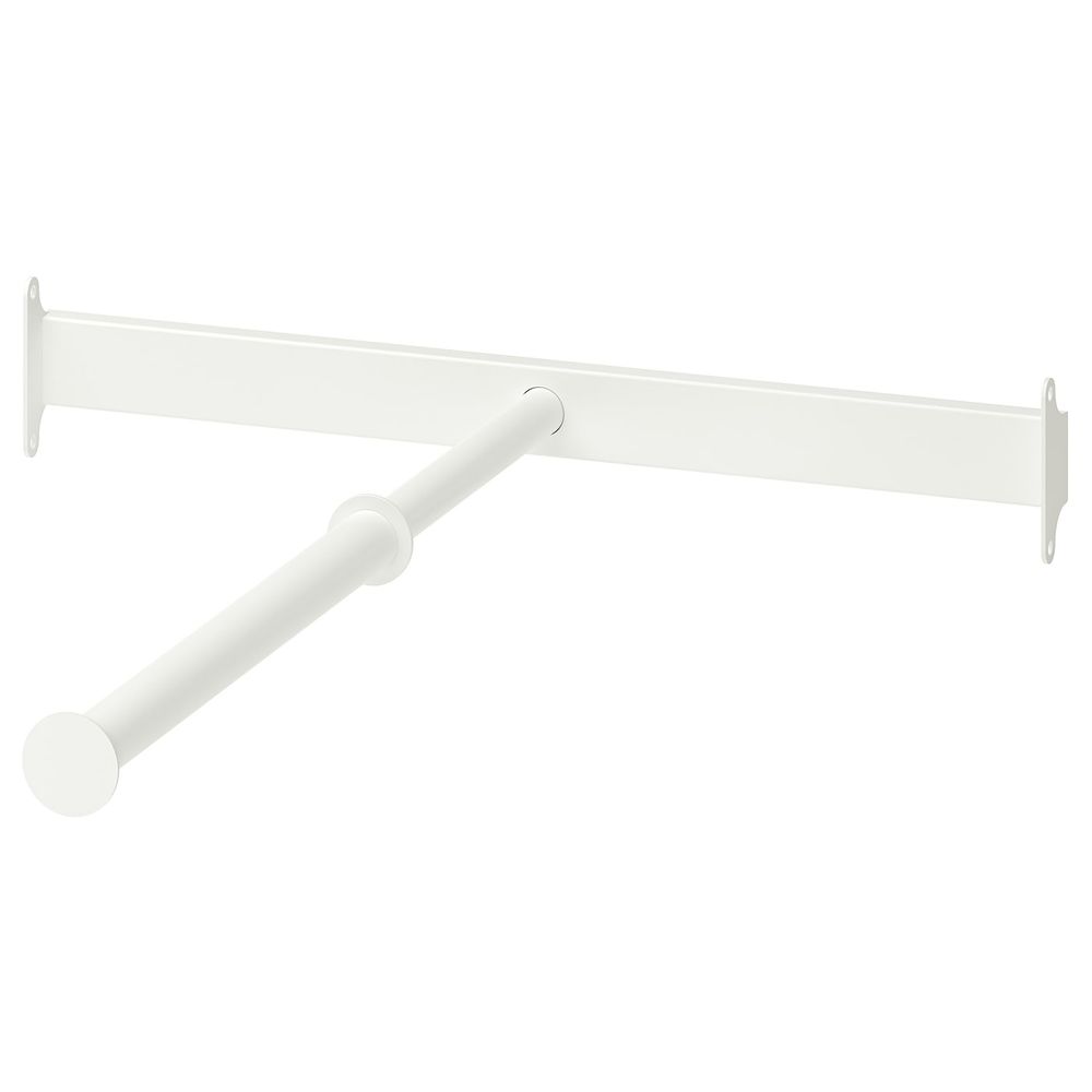 Выдвижная платяная штанга, белый, 50x35 см IKEA КОМПЛИМЕНТ 303.666.01 - фото 1