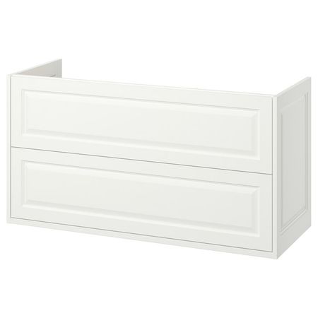 TÄNNFORSEN Шкаф для раковины с ящиками - белый 120x48x63 см