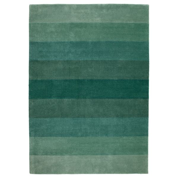 Ковер, короткий ворс, ручная работа/зеленый 170x240 см IKEA NÖDEBO НОДЕБО 503.723.33 - фото 1