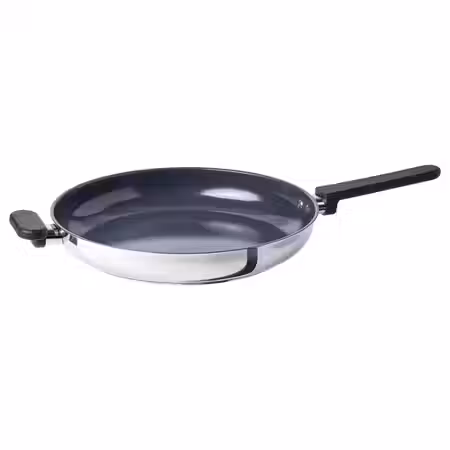 MIDDAGSMAT Сковорода - антипригарное покрытие/нержавеющ сталь 32 см