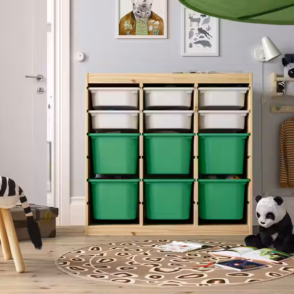 TROFAST Комбинация д/хранения+контейнеры - фото 2