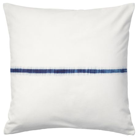 Чехол на подушку СОММАР 2016, синий полоска (50x50 см)