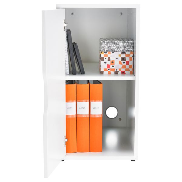 Модуль для хранения АЛЕКС, белый (36x70 см) - фото 2