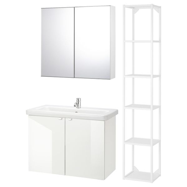 IKEA в интерьере ванной