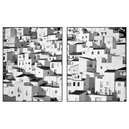 Картина, Городок в горах 40x50 см IKEA PJÄTTERYD ПЬЕТТЕРИД 204.955.85