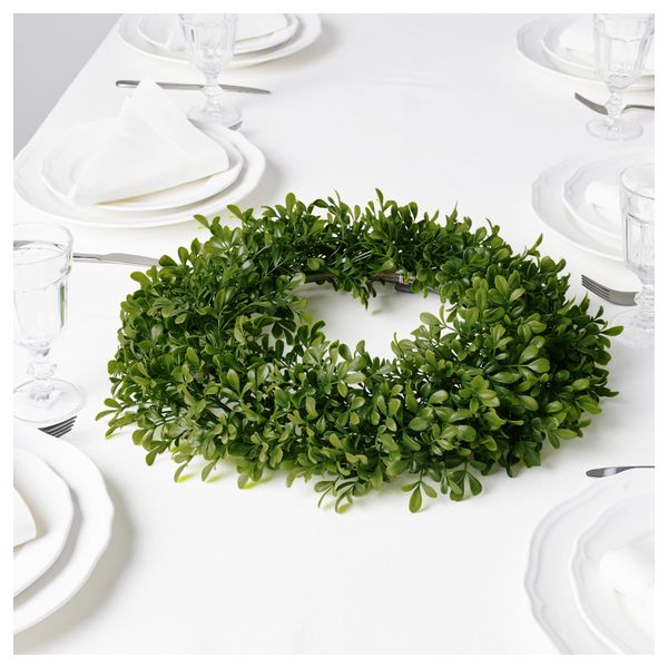 Искусственный венок СМИККА, самшит (45 см) - фото 3