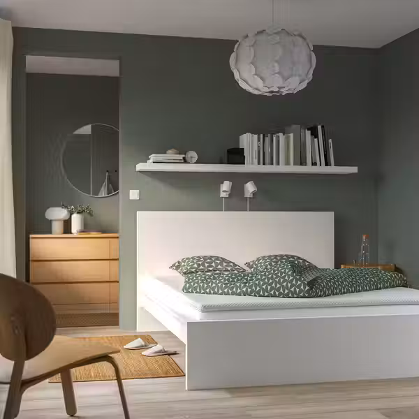 NISSEHOLM Тонкий матрас - белый 160x200 см - фото 2