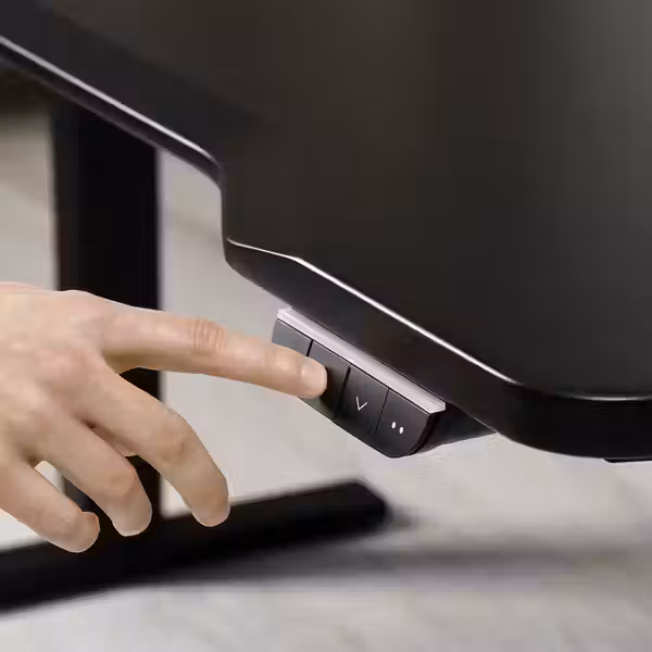 UTMANING УТМАНИНГ Геймерский стол-трансформер - электрический/чёрный 160x80 см - фото 7