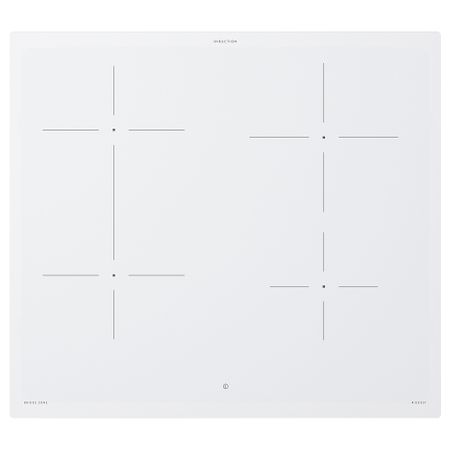 Индукционная Варочная панель, 58 см, IKEA 500 белый IKEA BEJUBLA ДЖУБЛD БЭЮБЛАД 004.672.96