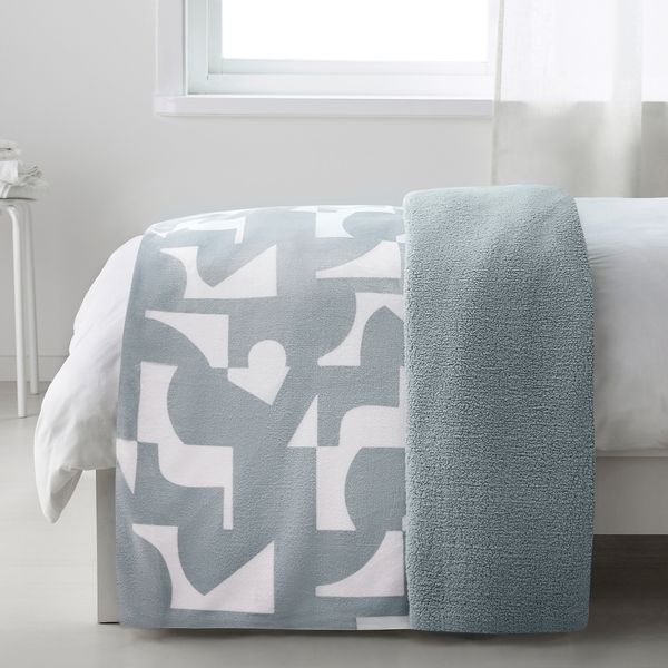 Покрывало, 150x200 см IKEA BROKSTARR 105.671.44 - фото 4