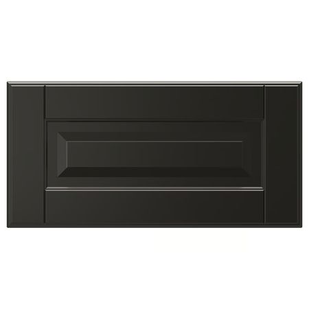 BODBYN Фронтальная панель ящика - чёрный 40x20 см