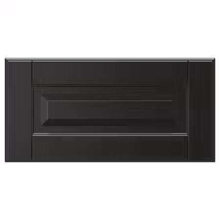 BODBYN Фронтальная панель ящика - чёрный 40x20 см