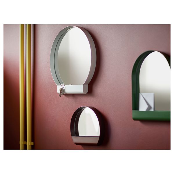 Зеркало ЮППЕРЛИГ, белый (45x46 см) - фото 3