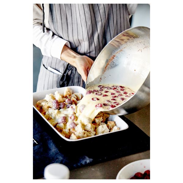 Форма/блюдо для духовки, 2 шт ЛИККАД, черный - схема-чертеж с размерами