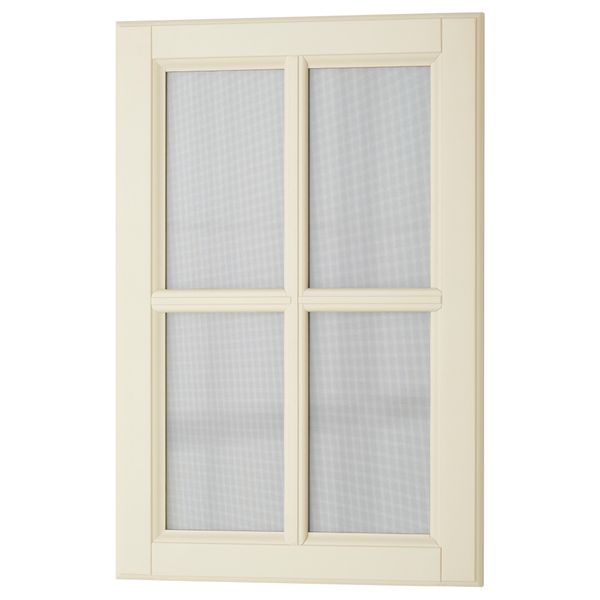 Стеклянная дверь ДАЛАРНА, белый с оттенком - схема-чертеж с размерами