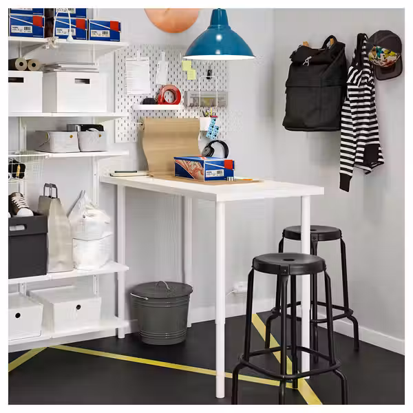 KNODD Ведро с крышкой - серый 16 л - фото 4