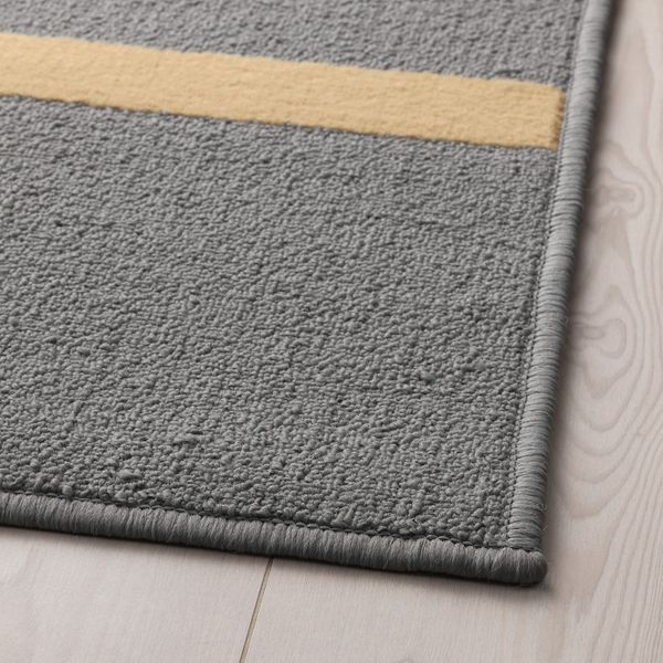 Ковер, короткий ворс, серый, разноцветный 120x180 см IKEA НОРУП 903.914.76 - фото 2