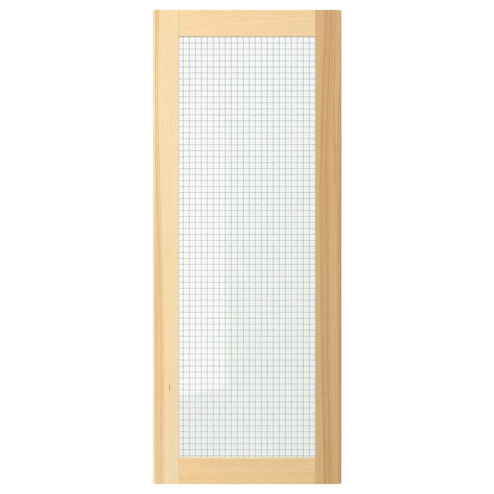 Стеклянная дверь, естественный ясень 40x100 см IKEA TORHAMN ТОРХЭМН 103.673.43 - фото 1