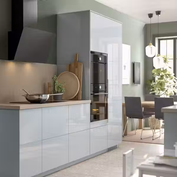 FINSMAKARE Вытяжка кухонная стен креп (колпак) - чёрный 70 см - фото 7