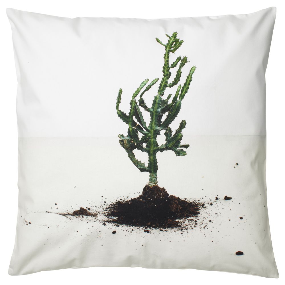 Чехол на подушку СТУНСИГ, кактус (65x65 см) - фото 1