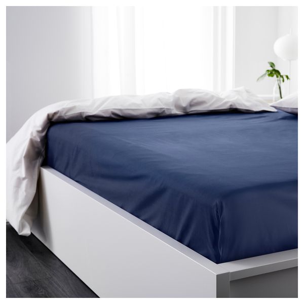 Простыня ДВАЛА, темно-синий - фото 2