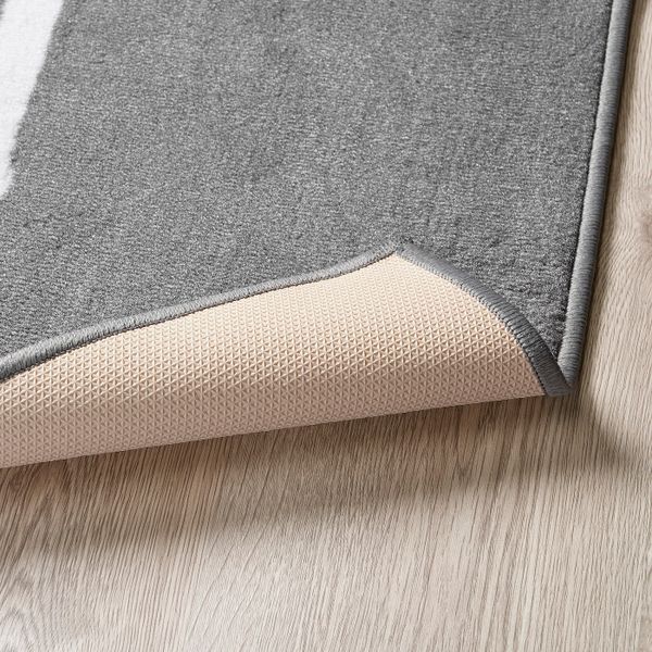 Ковер, серый 100x160 см IKEA HEMMAHOS ХЕММАХОС 603.547.34 - фото 3