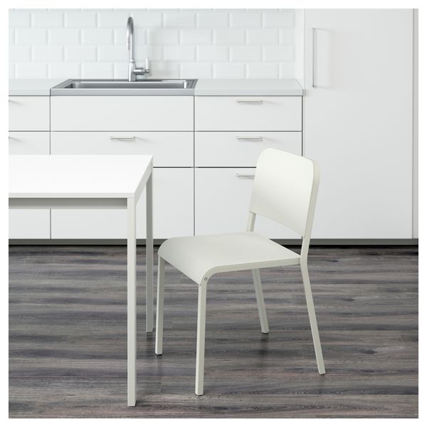 Стул МЕЛЬТОРП, белый - фото 2