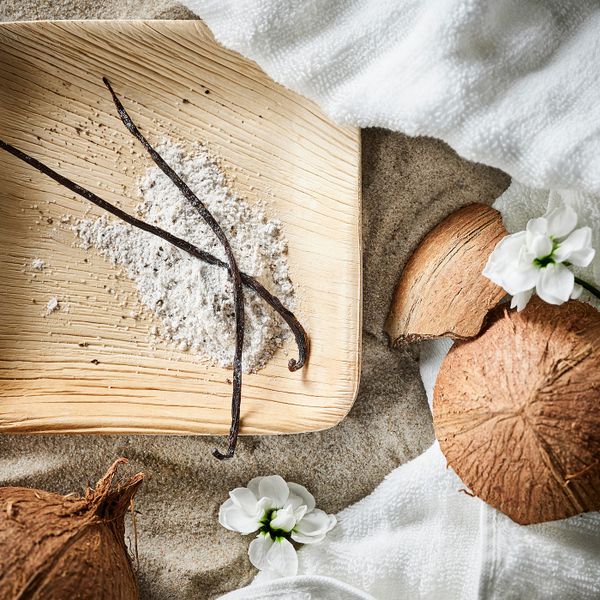 Ароматическая свеча в стакане, Белые пляжи/белый 9 см IKEA AVLÄGGA АВЛЭГГА 704.977.99 - схема-чертеж с размерами