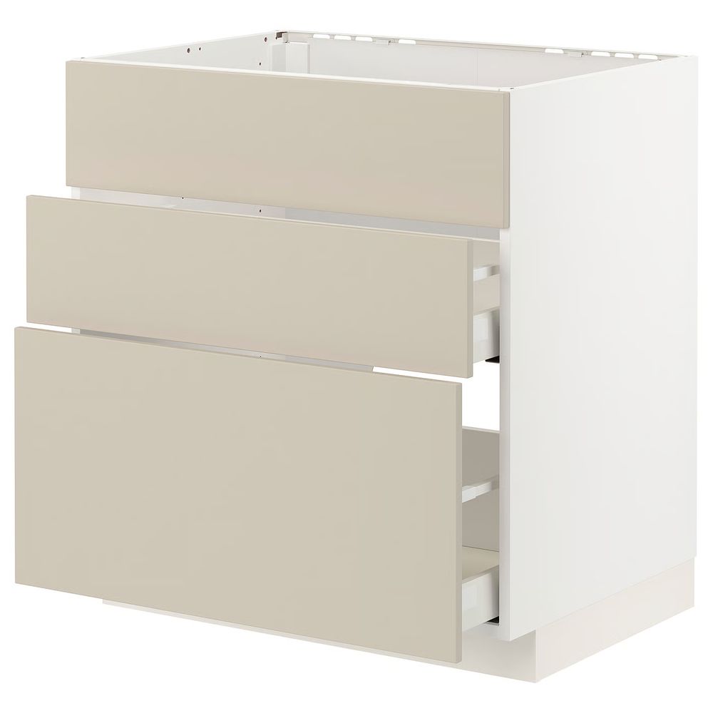 METOD / MAXIMERA Шкаф под мойку+3фасада/2ящика - фото 1