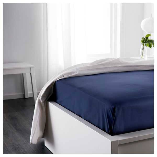 Простыня ДВАЛА, темно-синий - фото 2